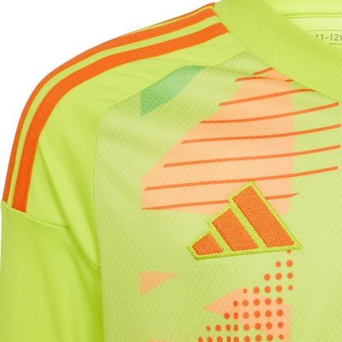 Koszulka bramkarska dla dzieci adidas Tiro 24 Competition Long Sleeve Goalkeeper limonkowa IU0294 Koszulka bramkarska dla dzieci adidas Tiro 24 Competition Long Sleeve Goalkeeper limonkowa IU0294
