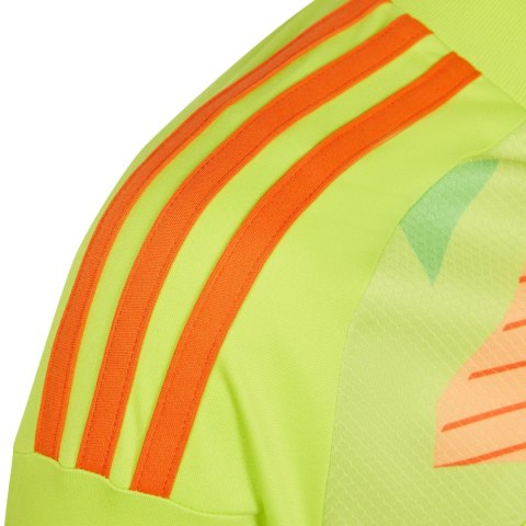 Koszulka bramkarska dla dzieci adidas Tiro 24 Competition Long Sleeve Goalkeeper limonkowa IU0294 Koszulka bramkarska dla dzieci adidas Tiro 24 Competition Long Sleeve Goalkeeper limonkowa IU0294