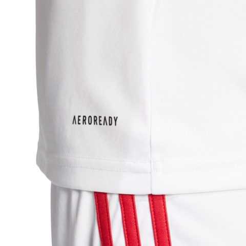 Koszulka damska adidas Squadra 25 Jersey biała JI9993 Koszulka damska adidas Squadra 25 Jersey biała JI9993