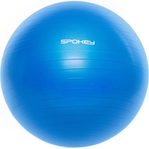 Piłka gimnastyczna Spokey Fitball III 75cm niebieska 920938 Piłka gimnastyczna Spokey Fitball III 75cm niebieska 920938