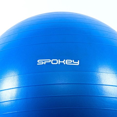 Piłka gimnastyczna Spokey Fitball III 75cm niebieska 920938 Piłka gimnastyczna Spokey Fitball III 75cm niebieska 920938