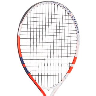 Rakieta do tenisa ziemnego Babolat Roland Garros Kit RG/FO 21 + 3 piłki Red Felt biało-pomarańczowo-granatowa 190014