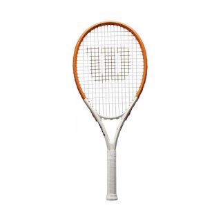 Rakieta do tenisa ziemnego Wilson Roland Garros Elite RKT 3 4 3/8 biało-pomarańczowa WR168410U3