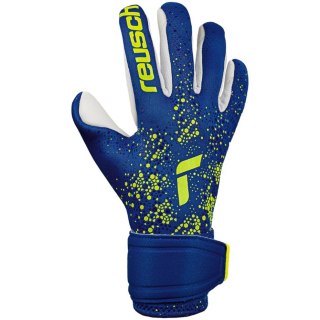 Rękawice bramkarskie Reusch Pure Contact Silver niebiesko-białe 5270200 4018