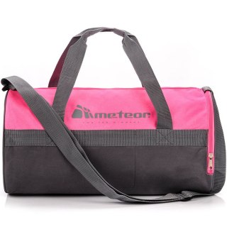 Torba fitness Meteor Siggy 25L różowo-szara 74551