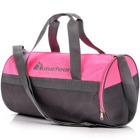 Torba fitness Meteor Siggy 25L różowo-szara 74551 Torba fitness Meteor Siggy 25L różowo-szara 74551