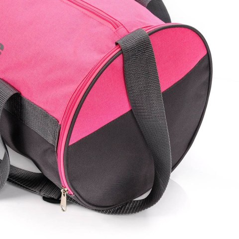 Torba fitness Meteor Siggy 25L różowo-szara 74551 Torba fitness Meteor Siggy 25L różowo-szara 74551