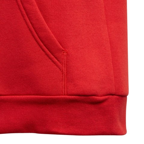 Bluza dla dzieci adidas Core 18 Hoody JUNIOR czerwona CV3431 Bluza dla dzieci adidas Core 18 Hoody JUNIOR czerwona CV3431