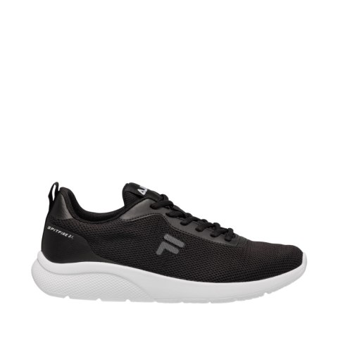 Buty męskie Fila Spitfire czarno-białe FFM0077 83036 Buty męskie Fila Spitfire czarno-białe FFM0077 83036