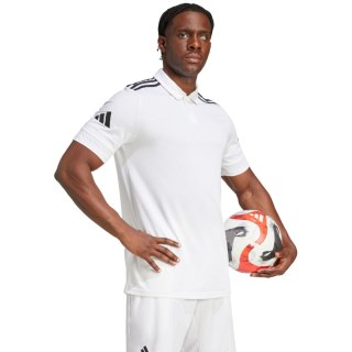 Koszulka męska adidas Squadra 25 Polo biała JY3419