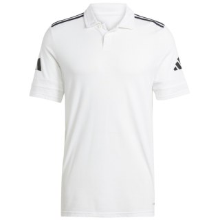 Koszulka męska adidas Squadra 25 Polo biała JY3419