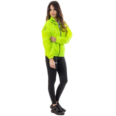 Kurtka Givova Rain Basico Fluo żółta RJ001 0019 Kurtka Givova Rain Basico Fluo żółta RJ001 0019