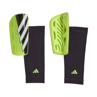 Ochraniacze piłkarskie adidas Tiro League czarno-zielone JD6025