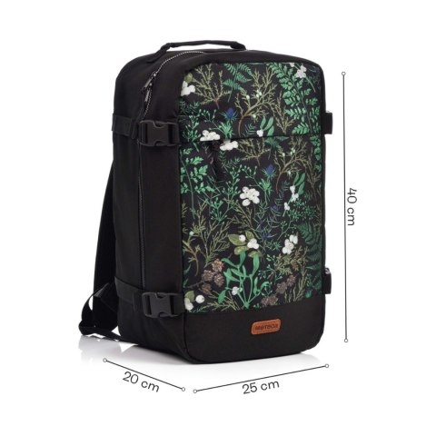 Plecak kabinowy Meteor Hermod 20 l Verdant czarno-zielony 16878 Plecak kabinowy Meteor Hermod 20 l Verdant czarno-zielony 16878
