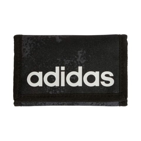 Portfel adidas Linear With Print czarny JX1253 Portfel adidas Linear With Print czarny JX1253