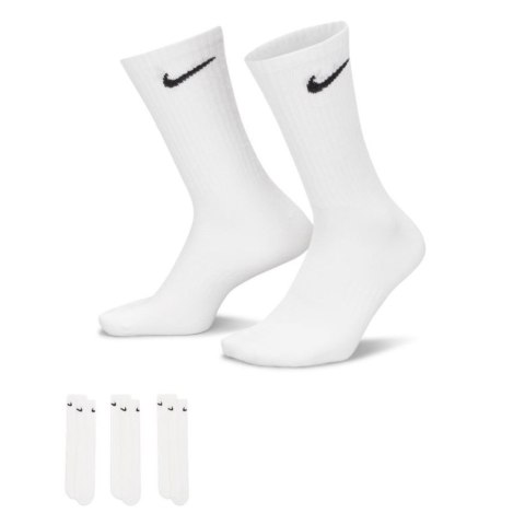Skarpety Nike Everyday Lt Crew białe SX7676 100 Skarpety Nike Everyday Lt Crew białe SX7676 100