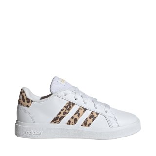 Buty dla dzieci adidas Grand Court 2.0 białe IG1187