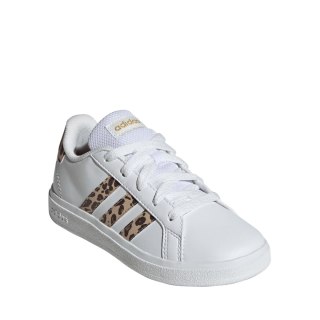Buty dla dzieci adidas Grand Court 2.0 białe IG1187