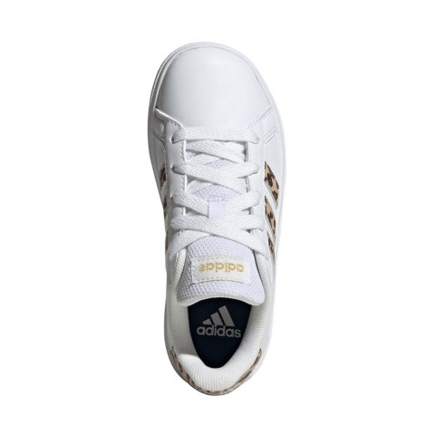 Buty dla dzieci adidas Grand Court 2.0 białe IG1187