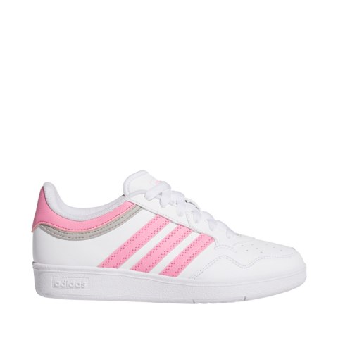 Buty dla dzieci adidas Hoops 4.0 biało-różowe JI0900