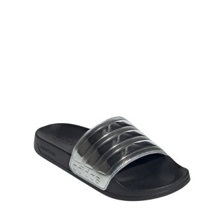 Klapki adidas Adilette Shower czarno-srebrne JQ9282