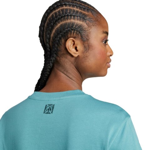 Koszulka damska adidas Animal Graphic zielona JV8535 Koszulka damska adidas Animal Graphic zielona JV8535