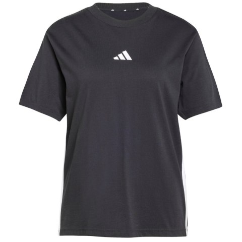 Koszulka damska adidas Essentials 3-Stripes czarna JD0846 Koszulka damska adidas Essentials 3-Stripes czarna JD0846