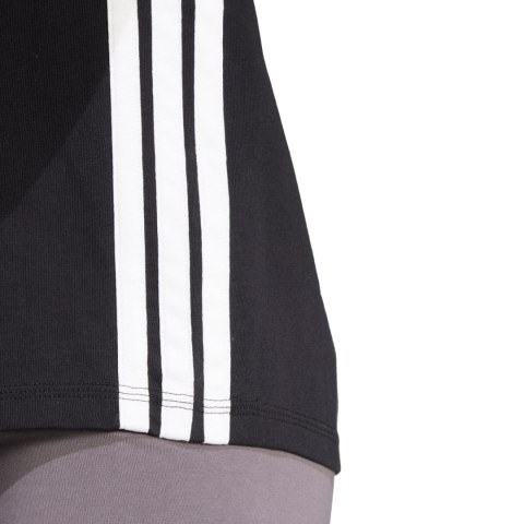 Koszulka damska adidas Essentials 3-Stripes czarna JD0846 Koszulka damska adidas Essentials 3-Stripes czarna JD0846