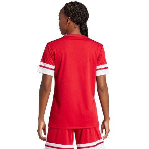Koszulka damska adidas Squadra 25 Jersey czerwona JI9985 Koszulka damska adidas Squadra 25 Jersey czerwona JI9985