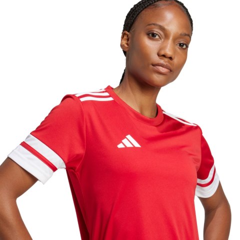 Koszulka damska adidas Squadra 25 Jersey czerwona JI9985 Koszulka damska adidas Squadra 25 Jersey czerwona JI9985