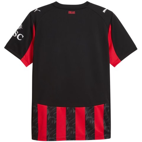 Koszulka męska Puma AC Milan Home Jersey Replica czarno-czerwona 779962 01 Koszulka męska Puma AC Milan Home Jersey Replica czarno-czerwona 779962 01