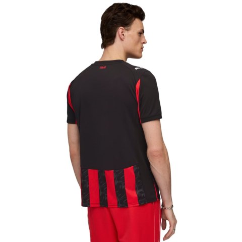 Koszulka męska Puma AC Milan Home Jersey Replica czarno-czerwona 779962 01 Koszulka męska Puma AC Milan Home Jersey Replica czarno-czerwona 779962 01
