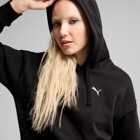 Bluza damska Puma ESS Relaxes Hoodie czarna 684976 01 Bluza damska Puma ESS Relaxes Hoodie czarna 684976 01