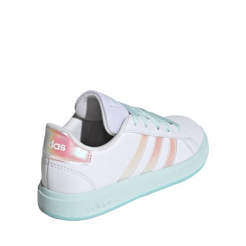 Buty dla dzieci adidas Grand Court Lifestyle Lace Tennis JR6097 Buty dla dzieci adidas Grand Court Lifestyle Lace Tennis JR6097