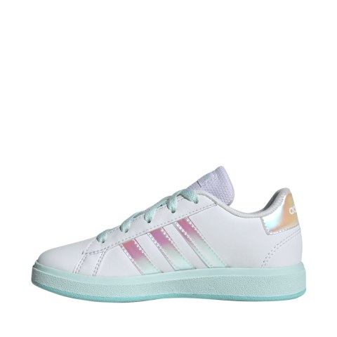 Buty dla dzieci adidas Grand Court Lifestyle Lace Tennis JR6097 Buty dla dzieci adidas Grand Court Lifestyle Lace Tennis JR6097