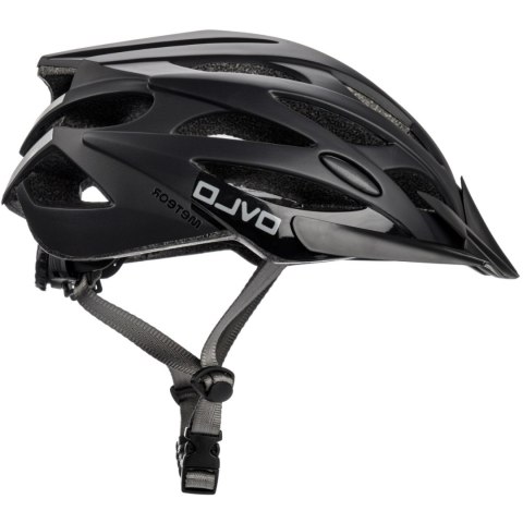Kask rowerowy Meteor Ovlo L 58-61 cm czarny 16858 Kask rowerowy Meteor Ovlo L 58-61 cm czarny 16858