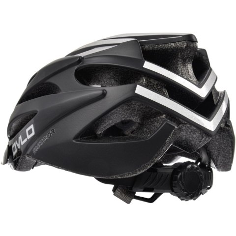 Kask rowerowy Meteor Ovlo L 58-61 cm czarny 16858 Kask rowerowy Meteor Ovlo L 58-61 cm czarny 16858
