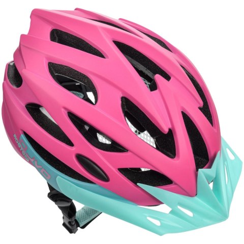 Kask rowerowy Meteor Ovlo M 55-58 cm różowy 16863 Kask rowerowy Meteor Ovlo M 55-58 cm różowy 16863