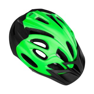 Kask rowerowy Spokey Checkpoint 58-61 cm zielony 928246