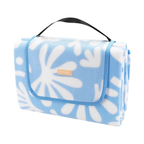 Koc piknikowy Spokey Breeze XL 210x150 cm niebieski 945902 Koc piknikowy Spokey Breeze XL 210x150 cm niebieski 945902