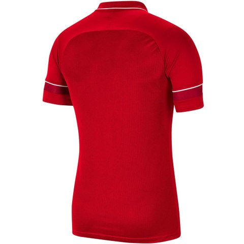 Koszulka męska Nike DF Academy 21 Polo SS czerwona CW6104 657 Koszulka męska Nike DF Academy 21 Polo SS czerwona CW6104 657