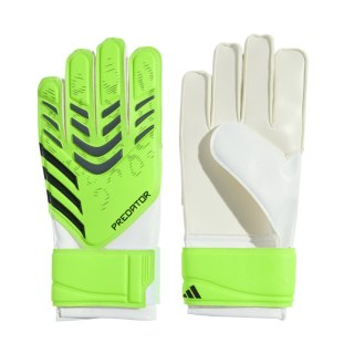 Rękawice bramkarskie dla dzieci adidas Predator Training limonkowe JN5362