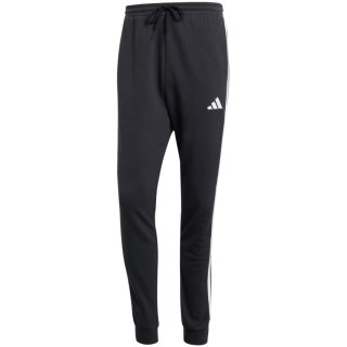 Spodnie męskie adidas Essential 3-Stripes French Terry czarne JD1881