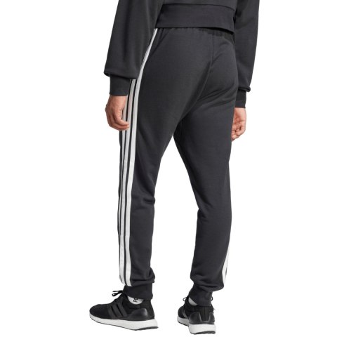 Spodnie męskie adidas Essential 3-Stripes French Terry czarne JD1881 Spodnie męskie adidas Essential 3-Stripes French Terry czarne JD1881