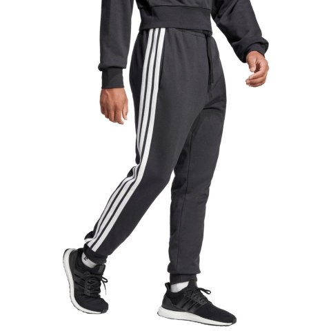 Spodnie męskie adidas Essential 3-Stripes French Terry czarne JD1881 Spodnie męskie adidas Essential 3-Stripes French Terry czarne JD1881