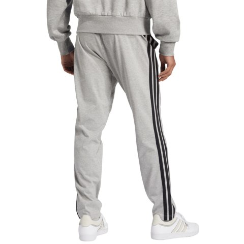 Spodnie męskie adidas Essentials 3-Stripes Single Jersey szare JE6428 Spodnie męskie adidas Essentials 3-Stripes Single Jersey szare JE6428
