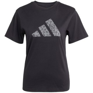 Koszulka damska adidas Animal Graphic czarna JV8536