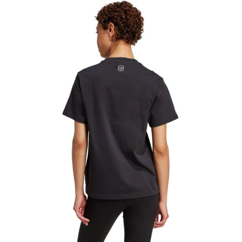 Koszulka damska adidas Animal Graphic czarna JV8536 Koszulka damska adidas Animal Graphic czarna JV8536