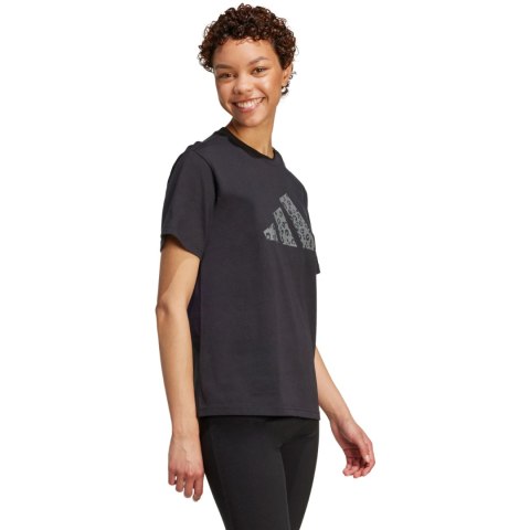 Koszulka damska adidas Animal Graphic czarna JV8536 Koszulka damska adidas Animal Graphic czarna JV8536