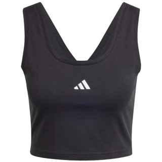 Koszulka damska adidas Essentials Small Logo Cotton czarna JE1321